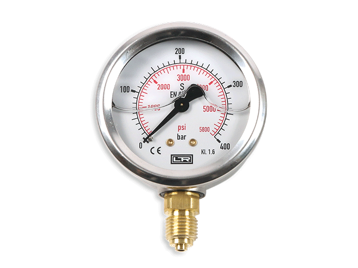 Rohrfedermanometer