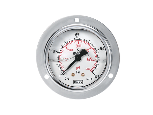 Rohrfedermanometer mit Frontring